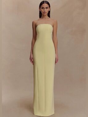 chinese dress ladies Amaya Strapless Chiffon Maxi Dress main image 1